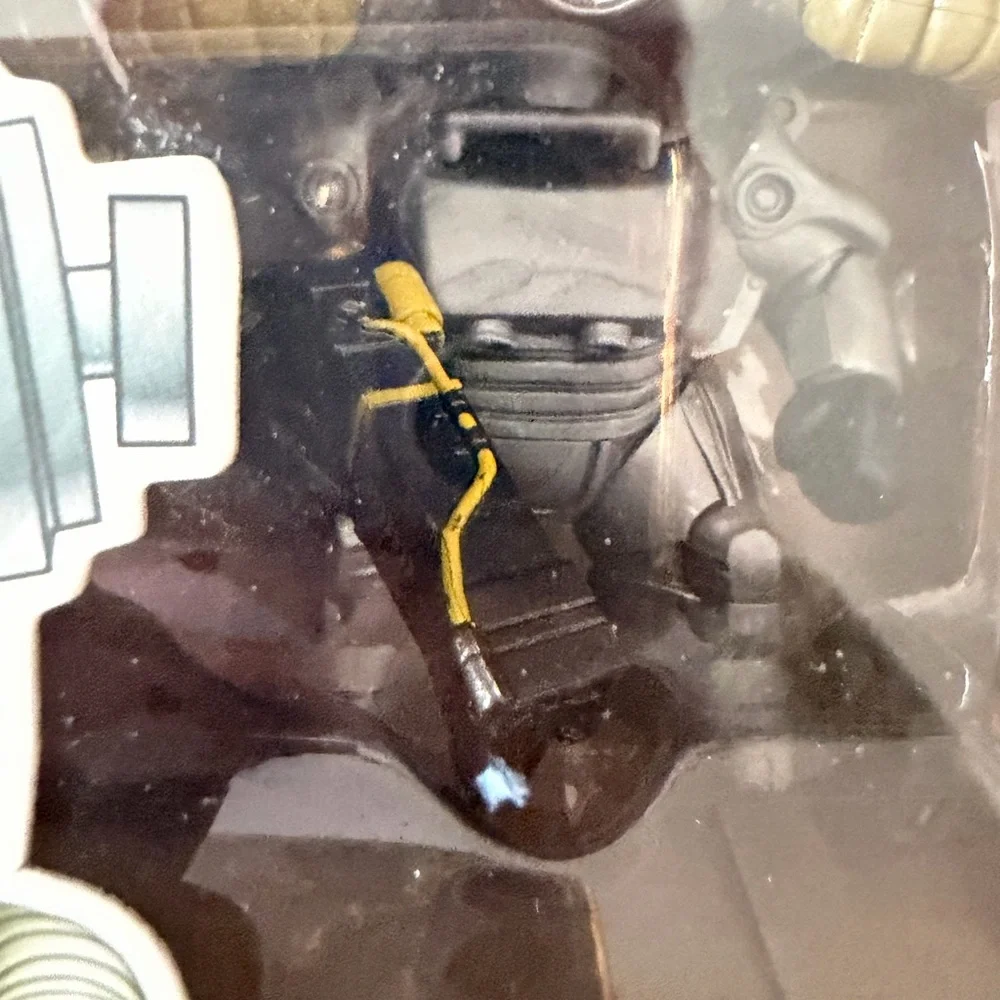 Funko Pop! Fallout Power Armor Vinyl Figure - Gray with Yellow Trim - Picture 9 of 9